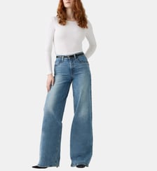 Jean 728 flare en coton Levi's