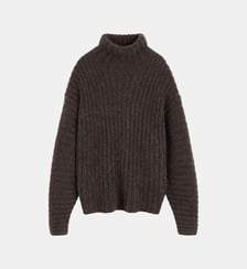 Pull Mag ample côtelé en alpaga mélangé By Malene Birger