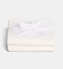 Lot de 2 langes Labrode gaze de coton bio Cadet Rousselle