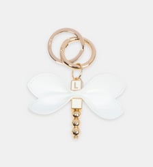 Porte-clés Jungle en cuir Lancel