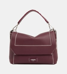 Sac à main à rabat Ninon Soft M en cuir Lancel