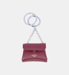 Porte clés Ninon en cuir Lancel