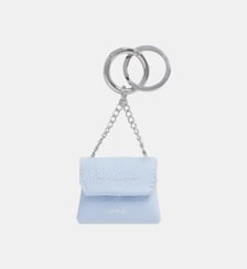 Porte clés Ninon en cuir Lancel
