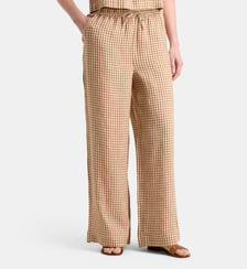 Pantalon large Elios lin  Galeries Lafayette