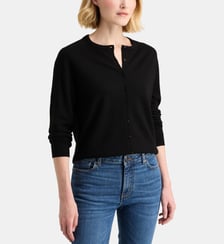 Cardigan Elsa en fine laine Galeries Lafayette