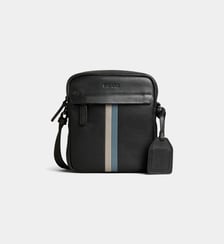 Sacoche crossbody Horizon rayures cuir Picard