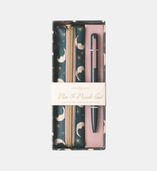 Coffret stylo et trousse  - Teal Moon Designworks Ink