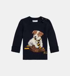 Pull en coton signature Polo Ralph Lauren