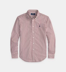 Chemise droite à rayures Polo Ralph Lauren