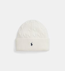 Bonnet maille torsadée Polo Ralph Lauren