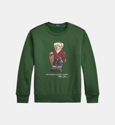 Sweat droit en coton mélangé imprimé Polo Ralph Lauren