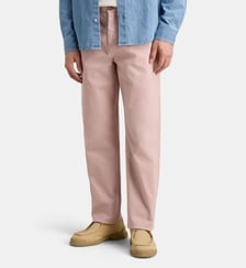 Pantalon Chino droit en coton stretch Galeries Lafayette