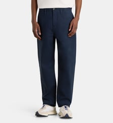 Pantalon Chino droit en coton stretch Galeries Lafayette