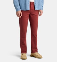 Pantalon chino Chinim slim en coton Galeries Lafayette