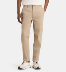 Pantalon chino Chinim slim en coton Galeries Lafayette