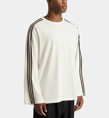 T-shirt Wire rayé droit en lyocell Y-3