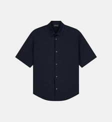Chemisette à motif jacquard droit Emporio Armani