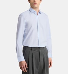 Chemise rayée Hastri en popeline de coton bio Galeries Lafayette