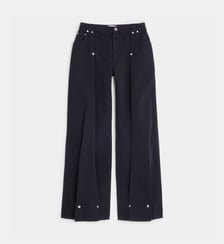Jean ample Le Jean boutons pression coton Jean Paul Gaultier