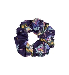 Chouchou Violette floral en soie Galeries Lafayette