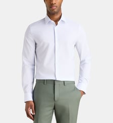 Chemise slim Mtakk rayures Galeries Lafayette