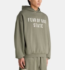 Hoodie 90S Fit Fleece en coton Fear Of God