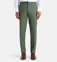 Pantalon de costume à pinces ajusté Avellino V laine vierge Comptoir GL