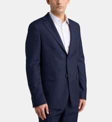 Veste de costume Andrea V en laine rayée Comptoir GL