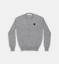 Cardigan griffé à col rond Comme des Garçons PLAY