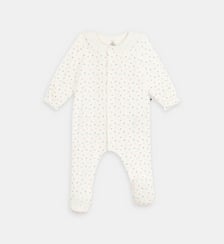 Dors-bien en coton imprimé pois Petit Bateau
