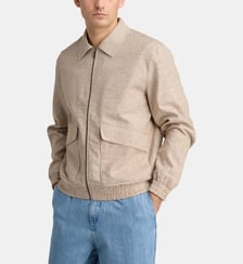 Blouson Sarilin droit à carreaux Galeries Lafayette