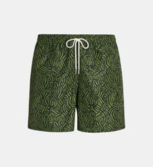 Short de bain Swim fantaisie avec suspensoir Galeries Lafayette
