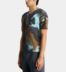 T-shirt Agate imprimé côtelé HOMME PLISSÉ ISSEY MIYAKE