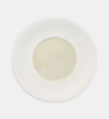 Assiette plate en porcelaine Cristal d'Arques