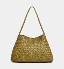Sac cabas Santa Maria en cuir tressé Dragon Diffusion