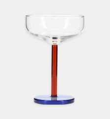  Lot de 2 verres à champagne ONA