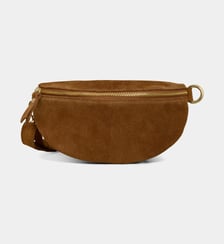 Sac banane cuir suédé Les Cléias