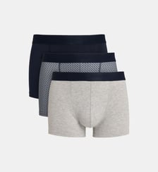 Lot de 3 boxers Boxer en coton stretch Galeries Lafayette
