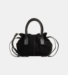 Mini sac cabas Cameron cuir suédé Galeries Lafayette