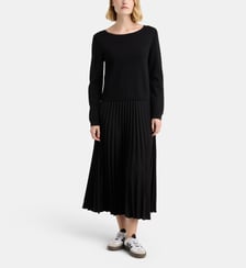 Robe longue Emma plissée Galeries Lafayette