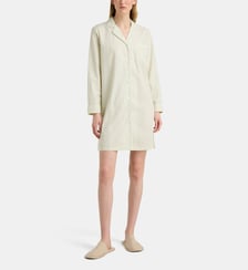 Chemise de nuit Bero Li en coton bio rayée Galeries Lafayette