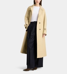 Trench en coton long System