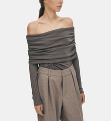 Top slim Emica en tencel à manches longues ALOHAS