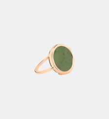 Bague en or rose et jade Ginette Ny