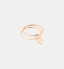 Bague Wolf en or rose Ginette Ny