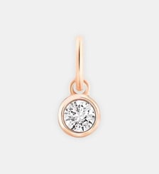 Pendnetif - Ledium lonely en or rose et diamants Ginette Ny