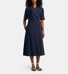 Robe portefeuille Namicy mi longue Jodhpur