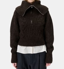 Pull droit col camionneur Swana Iro