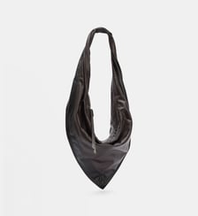 Sac à main Scarf Small en cuir Lemaire