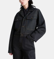 Blouson court en coton fermeture boutonnée Lemaire